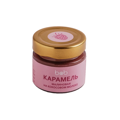 Малиновая карамель, 200 гр, Bob