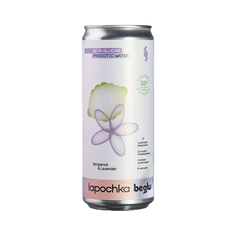 Пребиотическая вода "Бергамот Лаванда" Lapochka